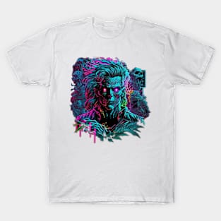 Synthwave Zombie T-Shirt